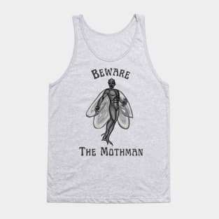 Beware The Mothman Tank Top